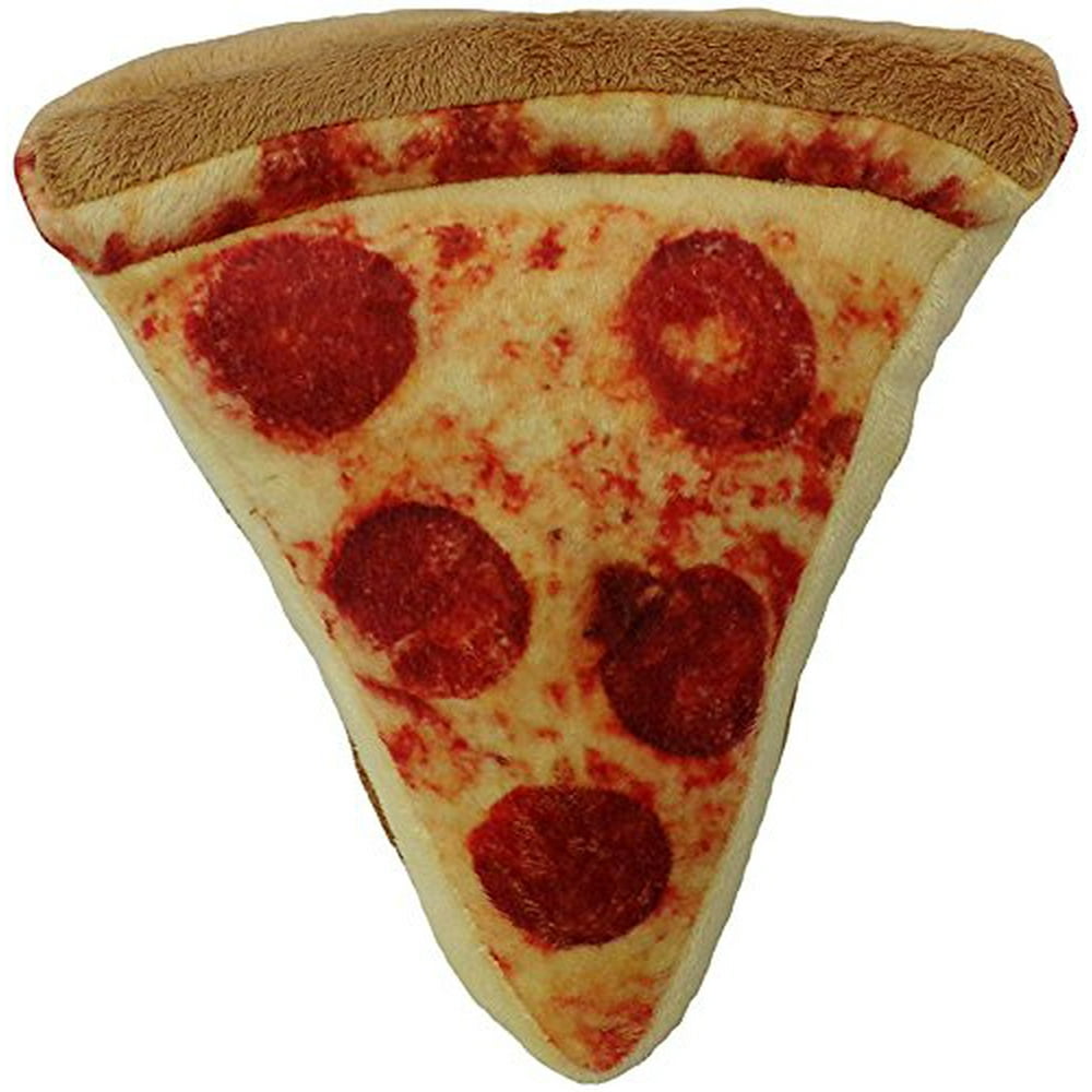 Lulubelles Power Plush Pizza Dog Toy - Large - Walmart.com - Walmart.com