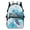 Blue Sea Turtle, variant on XYZCANDO Ice and Fire Basketball Kids Backpack for Boys Girls 17 Inch Lightweight with Compartments School Backpack Designed for Boys & Girls Ages 8-14 Year Olds