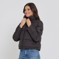 thumbnail image 3 of Chaqueta Steve Madden Cropped Puffer Warm Winter para mujer, 3 of 9