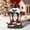 Cardinals, variant on Christmas Snow Globe Lantern Greenhouse Water Glittering Globe with Little Lawn 6H Timer Function Christmas Snow Globes 3 AA Battery Operated for Christmas Festival Decorations Gifts (Greenhouse)