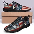 thumbnail image 4 of Bull Riding Running Shoes Sneakers Mesh Black Size 4.5, 4 of 5