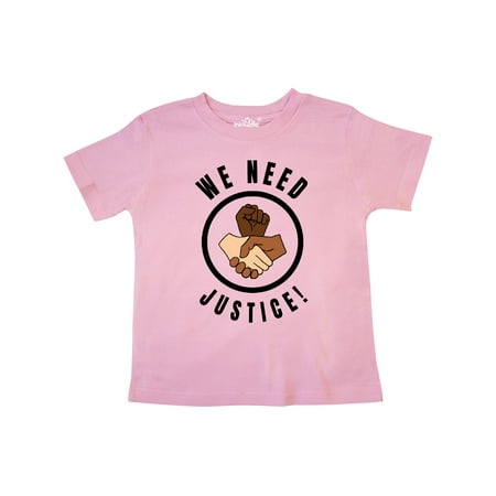 

Inktastic Black History Month We Need Justice Hands Gift Toddler Boy or Toddler Girl T-Shirt