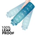 thumbnail image 3 of Botellas De Agua Hyeta De 32 Oz Con Pajita: Manténgase Motivado E Hidratado Con Horarios Convenientes Para Beber Marcas Duraderas A Prueba De Fugas, 3 of 5