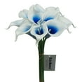 thumbnail image 2 of Lily Garden Mini 15" Artificial Calla Lily 10 Stem Flower Bouquets (Blue Center), 2 of 4