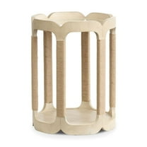 Salt Life Home Sunset Cove Sanibel Brown Drum Table