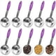 thumbnail image 1 of 10 Tazas Medidoras de 1/4 Pulgada, Cuchara Medidora de Acero Inoxidable de 2 Oz con de Silicona, Mini Cucharas Medidoras de Metal para Cocinar y Hornear., 1 of 5