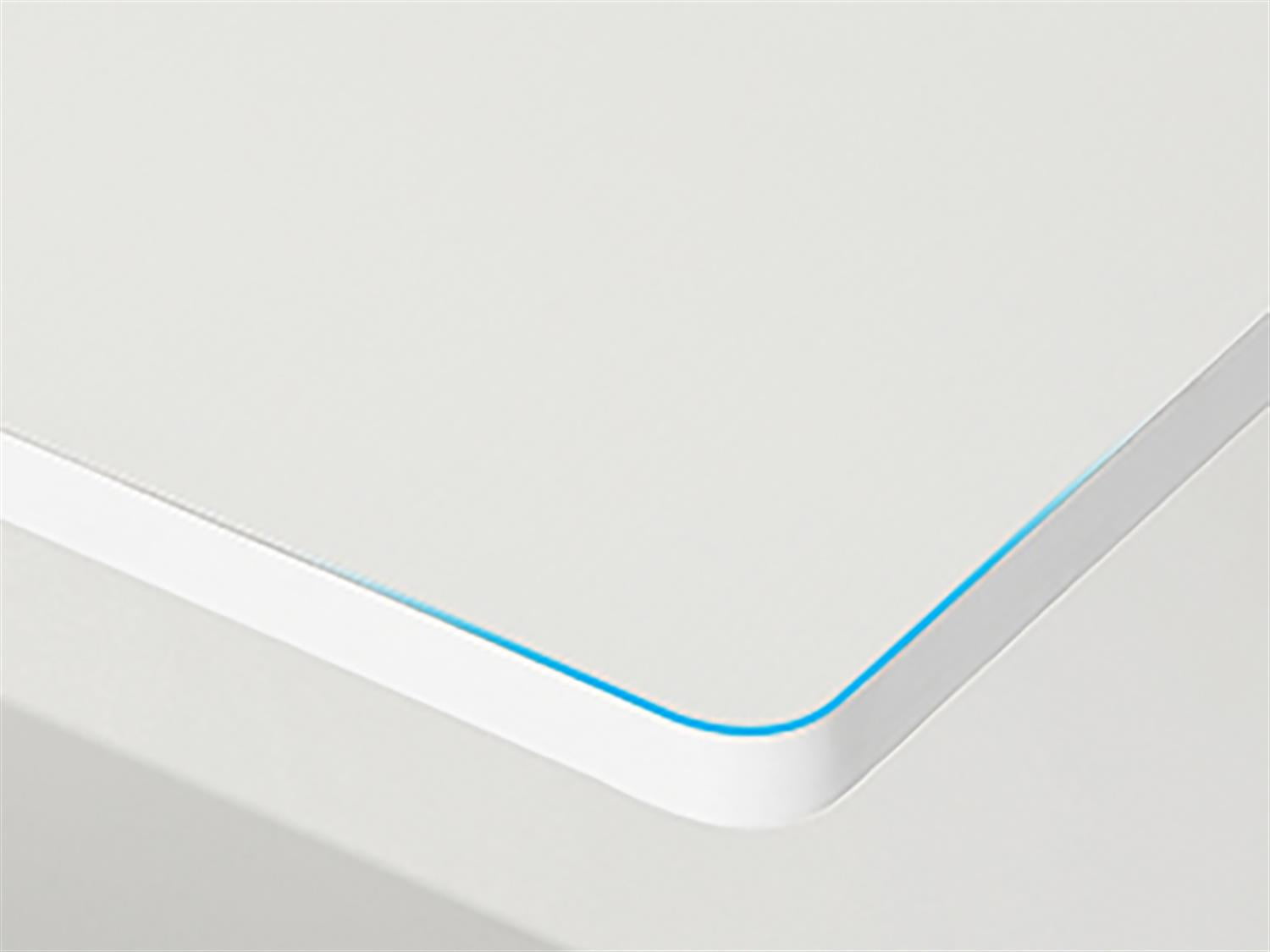 Demi Bonn 5-Tier Corner Bookcase, Wood Bookshelf Storage Organizer, 70" Tall Display Standing Shelf Unit for Bedroom, Living Room, White