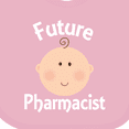 thumbnail image 4 of Inktastic Future Pharmacist Occupation Boys or Girls Baby Bib, 4 of 4