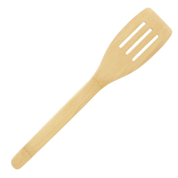 Bamboo Serving/Cooking Utensils - Slotted Spatula - 5pcs