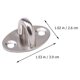 thumbnail image 2 of unbranded 10Ud Gancho Plateado U Fijo Para Colgar Uso Doméstico Gancho Resistente Y Duradero, 2 of 8