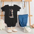 thumbnail image 3 of Colorful Easter Bunny Gradient Romper Boys or Girls Infant Baby Brisco Brands NB, 3 of 6