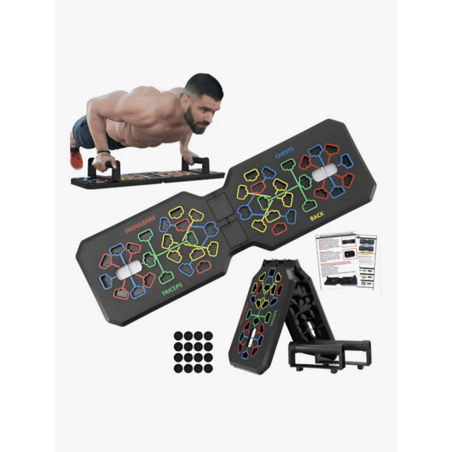Push Up Board Tabla Para Lagartijas De Flexiones Negro