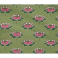 thumbnail image 4 of oneOone Cotton Flex Fabric Lotus Block Print Fabric BTY 40 Inch Wide, 4 of 4