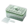 thumbnail image 1 of ZheElen Ice Cube Tray Low Temperature Resistance For Long-lasting Easy And Fast Ice type+3 56 grids, 1 of 6