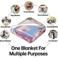 thumbnail image 6 of Mushroom Forest Throw Blanket- Ultra Soft, Fleece, Lightweight,Enchanting Fungi Lush Ferns Blankets, for Couch Room Bedroom Modern Decor, Gifts for Women & Nature Lovers 50x60in, 6 of 10