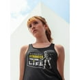 thumbnail image 2 of Workout Gym Motivation  Design Tank Women -Image by Shutterstock, Female Large, 2 of 4