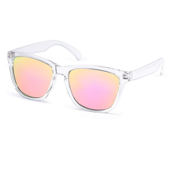 Gafas de Sol COLOSSEIN con Montura Cuadrada Vintage y Lentes UV400 para Mujer