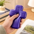 thumbnail image 3 of Cross Shaped Squishy Fidget Toy for Entertainment, Soft Squeeze Decompression Dough, 3 of 3