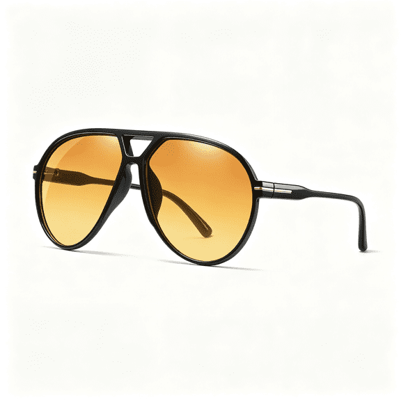 HBMYN Oversized Square Sunglasses for Women Men Retro Aviator Classic 70S Vintage Trendy Sun Glasses Retro Sunglasses for Women