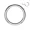 Silver, variant on Luxe Modz 16G Hinged Nose Rings Hoop Clicker Eyebrow Septum Piercing Jewelry 12mm Black for Women Men Sold Individually