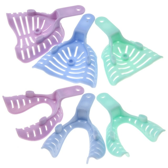 Trays Impression Trays Impression Tray Perforated Impression Trays Dentures OrtHodontics Mouth Trays