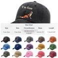 thumbnail image 2 of Punch Monkey Baseball Cap for Men Women, Cute Punch The Monkey Plush Novelty Caps, Cotton Adjustable Base Ball Hats, 2 of 5
