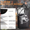 thumbnail image 6 of 21" BBQ Blanket for Resting Meat, Black Oxford Insulated Smoker Bag for Brisket & Pork, 6 of 7