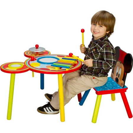 Disney Mickey Mouse Musical Table and Chair Set - Walmart.com Disney Mickey Mouse Musical Table and Chair Set - Walmart.com