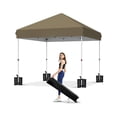 thumbnail image 1 of Bingirl Abri Instantané Robuste à Déploiement Rapide - Pavillon Portable avec Sac de Transport à Roulettes et Protection UV, 1 of 7