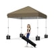 thumbnail image 1 of Heavy duty instant pop up canopy tent - portable gazebo con wheeled carry bag y uv protection, 1 of 7