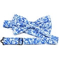 thumbnail image 5 of MACBANA Mens Handmade Cotton Floral Pre-tied Bowtie Flower Pattern Bow Tie for Wedding Groomsmen Party MC02#, 5 of 5