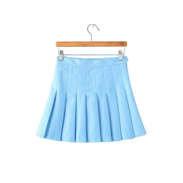 Llanil Party Party Cosplay Schides Schide High Toisted Entrenamiento Uniforme Casual con forro Shorts Lady Macarena Mini faldas de cintura alta