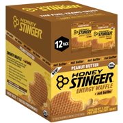 Honey Stinger Organic Waffle Box of 12 Peanut Butter