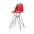 thumbnail image 3 of Heavenly Collection Chrome & Rouge Tabouret de Bar, 3 of 3