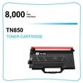 thumbnail image 3 of TN850 Compatible for Brother TN-880 TN-850 TN-820 TN820 Toner Cartridges High Yield Work with HL-L6200DWT L6200DW L5200DW L5100DN MFC-L5800DW L5700DW L6700DW L6800DW 1 Black, 3 of 8