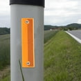 thumbnail image 3 of GOOHOCHY 2 reflectores rectangulares de seguridad vial para barandillas, marcadores de carretera reflectantes para mejorar la visibilidad nocturna y la seguridad vial., 3 of 7
