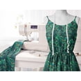 thumbnail image 6 of Soimoi Polyester Fleece Green Fabric By the Yard - 56 Inch Wide - Leaves Pattern Fabric - Botanical and Elegant Designs for Various Uses Printed Fabric, 6 of 6