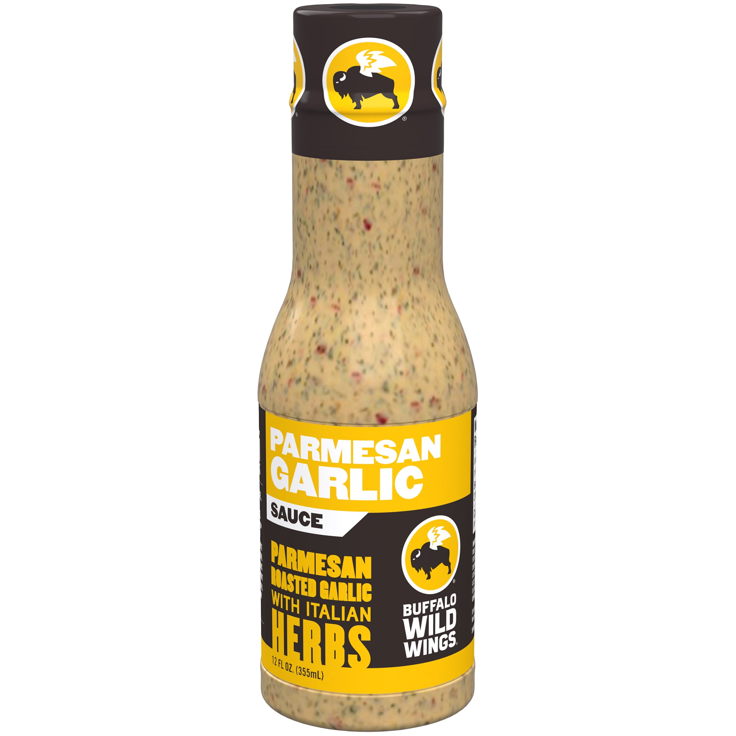 Buffalo Wild Wings Parmesan Garlic Sauce, 12 fl oz Bottle