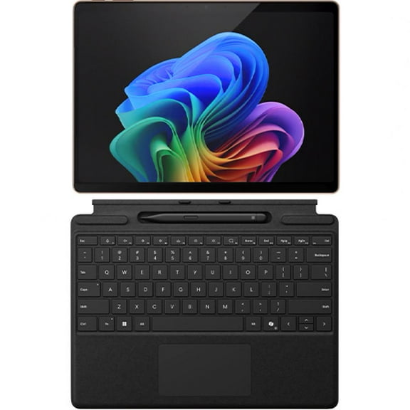 Microsoft Surface Pro Copilot PC Touchscreen 13" LCD Snapdragon X Plus Processor 16GB RAM 512GB SSD (11th Edition) Dune Microsoft Surface Slim Pen (2nd Edition) and Pro Keyboard for Pro (11th Ed...