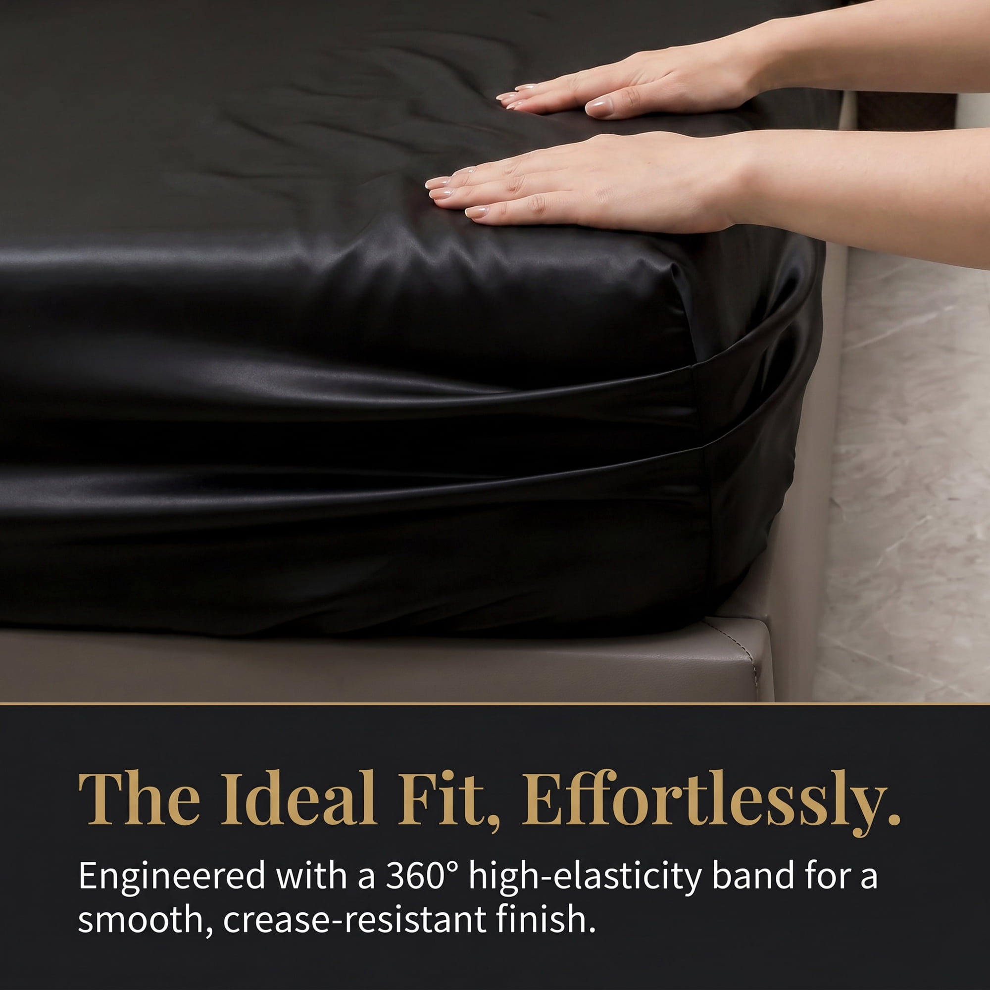 Unique Bargains Fitted Sheet Microfiber Bed Sheets Comfortable for All Seasons 39.0"x74.8" Black