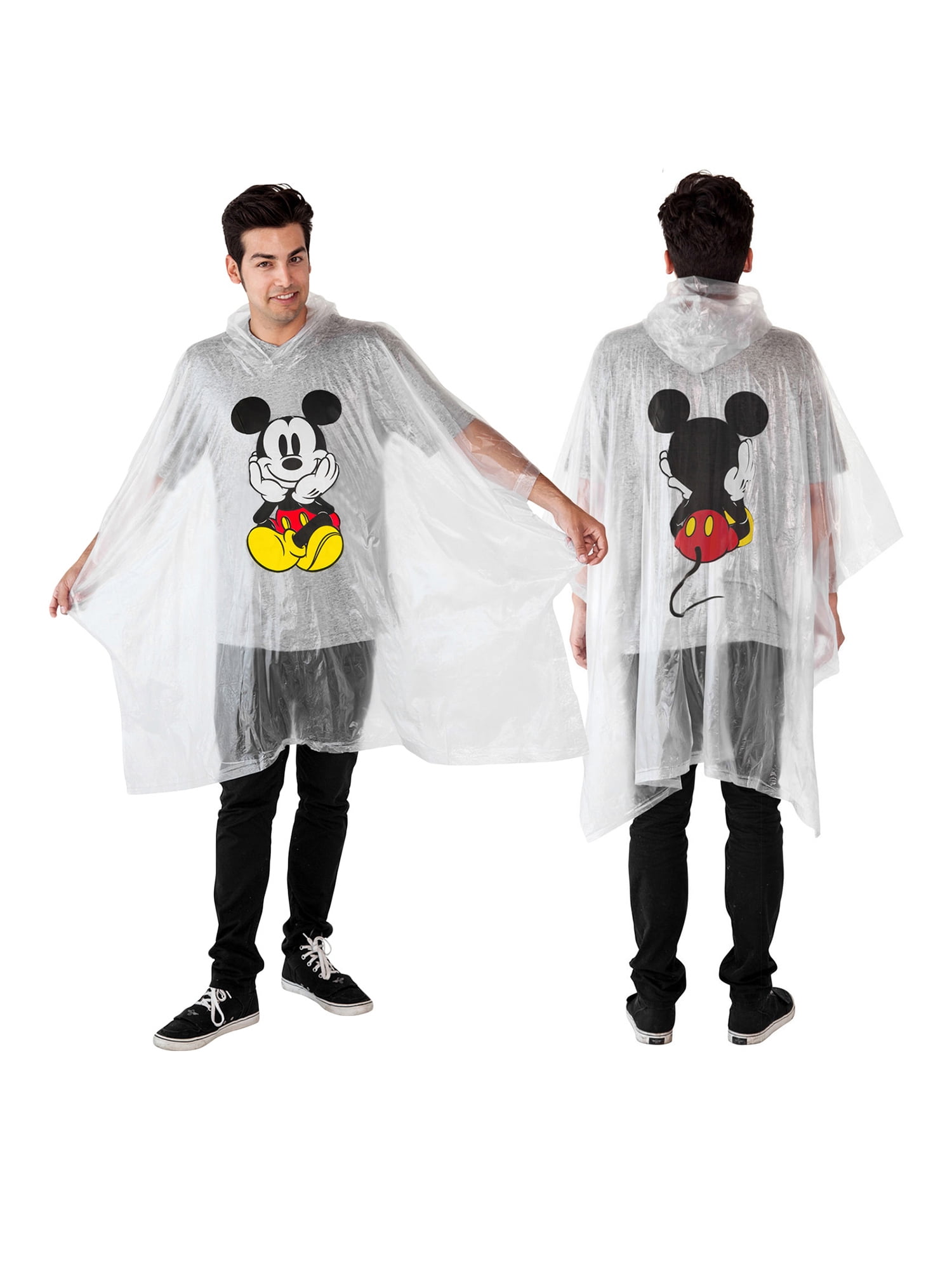 Disney Adult Mickey Mouse Rain Poncho