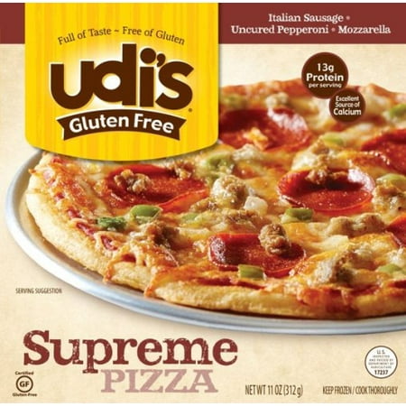 Udis Gluten-Free Supreme Pizza 11 oz