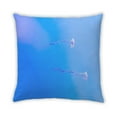 thumbnail image 2 of Ahgly Company Color Focus Blue Coussin Décoratif d'Extérieur, 18 Po X 18 Po, 2 of 6