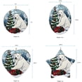 thumbnail image 5 of Personalized Polar Bear Tree Ornaments, Polar Bear Xmas Gifts Ideas, Polar Bear Christmas Décor, Polar Bear Xmas Decorations MAGpiG, 5 of 5