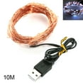 thumbnail image 2 of Yesbay 2/5/10m Waterproof Copper Wire 5V USB LED Fairy String Light Wedding Party Decor, 2 of 8
