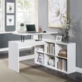 thumbnail image 2 of Waverly Worksmart Sit-To-Stand L-Shape Desk in White Engineered Wood, 2 of 11
