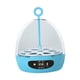 thumbnail image 3 of de huevos transparentes USB Hatcher Machine Light 6 huevos Egg Turner Tray Hatching Turner Tray para Duck Goose Chicken Family Use Home USB Automático Azul Fernando Incubadora automática de huevos, 3 of 8