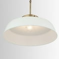 thumbnail image 2 of 9D329A Austin Allen Oakwood - 1 Light Pendant In Urban and Industrial Style-7.25 Inches Tall and 18 Inches Wide-Antique Nickel Finish    -Traditional, 2 of 18