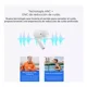 thumbnail image 4 of Audífonos Bluetooth Inalámbricos Pantalla Touch Cancelación, 4 of 8