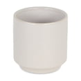 thumbnail image 3 of Maceta Elegora de Cerámica Pequeña Blanco Hueso de Planter Cheung, 3 of 3